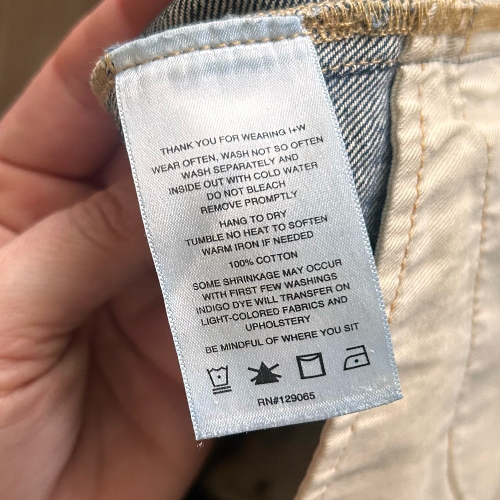 Imogene + Willie Clarke Cropped Ankle Dark Wash Jeans Sz 26 - Picture 8 of 9